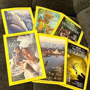 National Geographic 1995 (LOT OF 6)